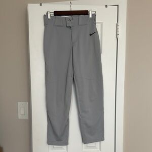 Nike Gray Baseball Pants Boys